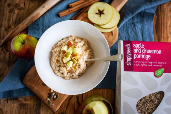 Apple & Cinnamon Porridge Carton (1 x 500g) photo 2