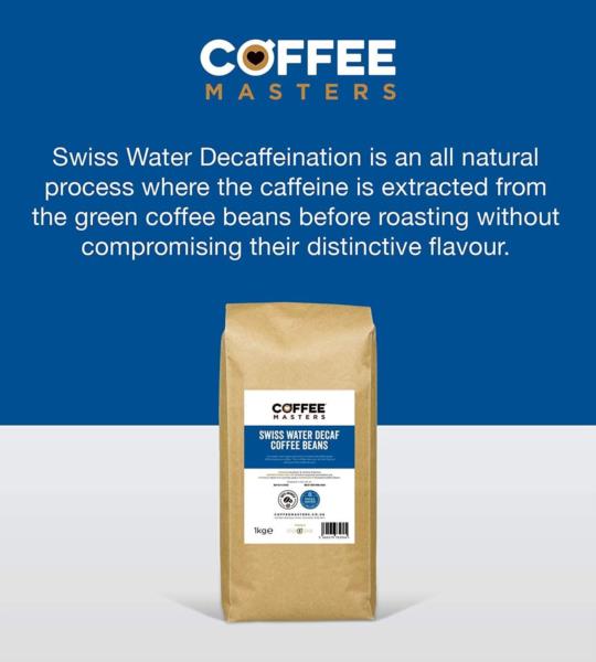 Coffee Masters - Swiss Water Decaf Coffee Beans (1x1kg) photo 11