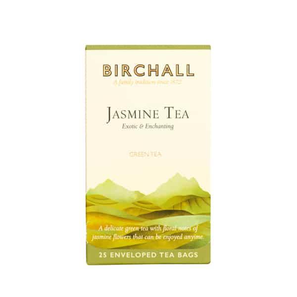Birchall Enveloped Tea Bags - Jasmine Tea - 1 x 25