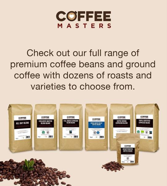 Coffee Masters - Mountain Water Decaffeinated Coffee Beans (4x1kg) photo 9