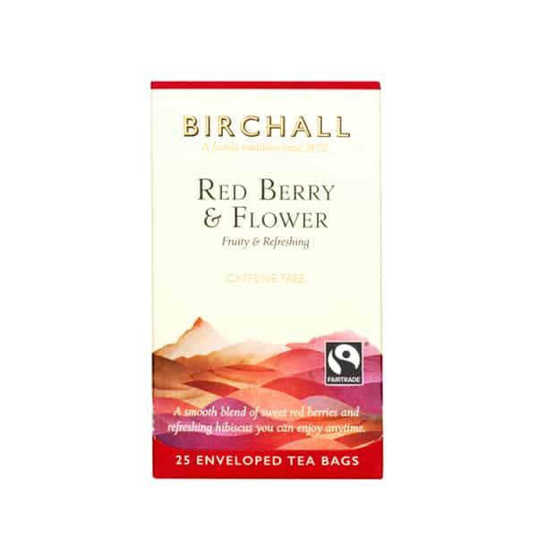 Birchall Enveloped Tea Bags - Red Berry & Flower 1 x 25