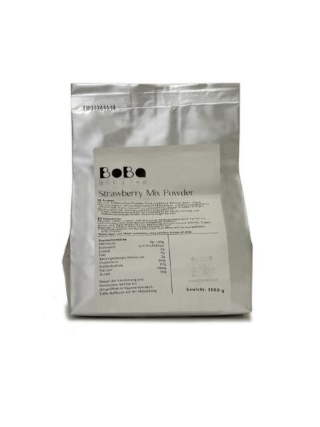 Boba Tea Mix Powder - Strawberry - 1kg