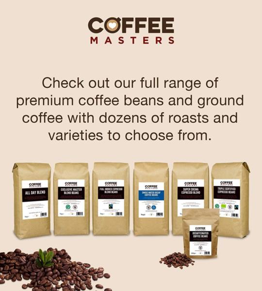 Coffee Masters - Super Crema Blend Coffee Beans (2x1kg) photo 14