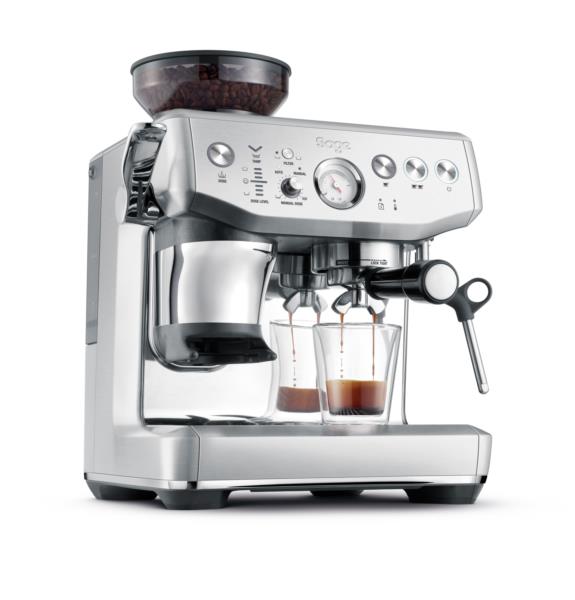 Sage Barista Express Impress Coffee Machine - Stainless Steel
