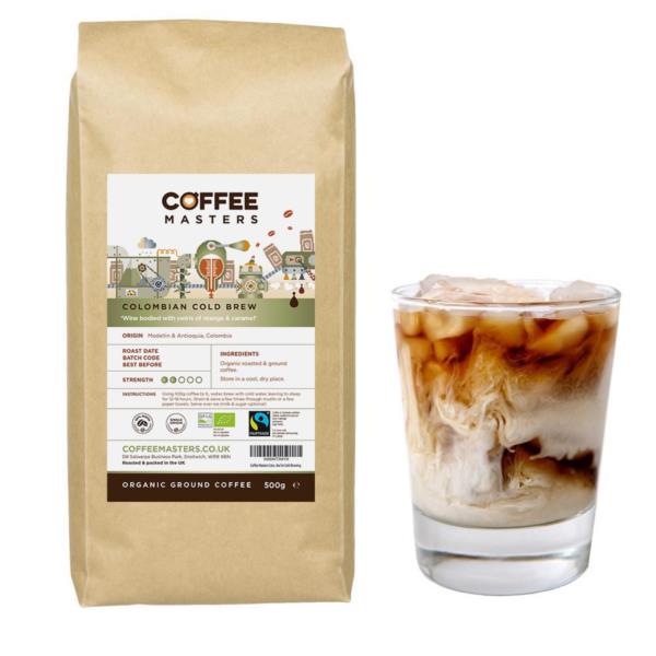 Coffee Masters - Colombian Cold Brew Ground Coffee (1x500g) photo 3
