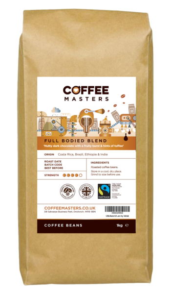 Coffee Masters - Full Bodied Blend Fairtrade Coffee Beans