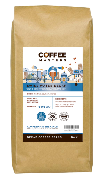 Coffee Masters - Swiss Water Decaf Coffee Beans