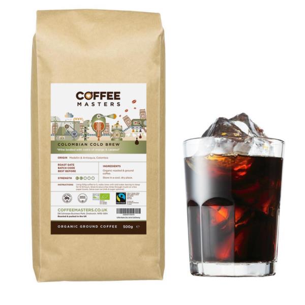 Coffee Masters - Colombian Cold Brew Ground Coffee (1x500g) photo 2