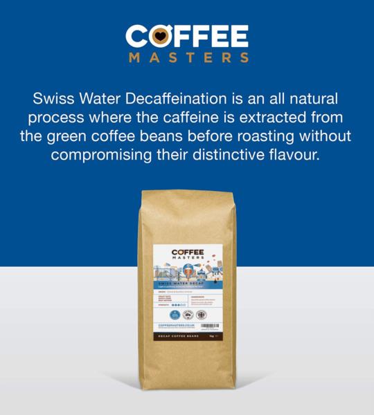 Coffee Masters - Swiss Water Decaf Coffee Beans (6x1kg) photo 7