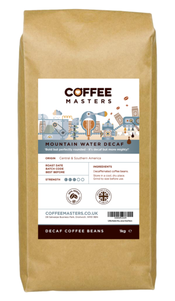 Coffee Masters - Mountain Water Decaffeinated Coffee Beans
