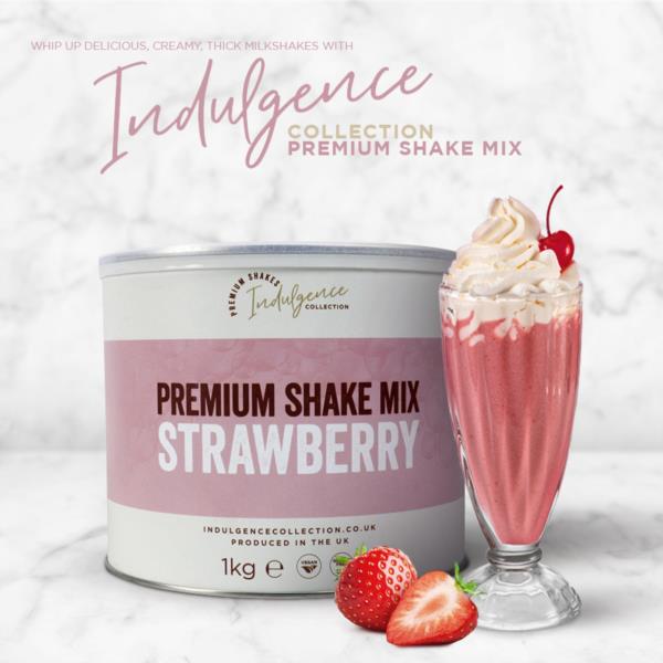 Indulgence Collection Premium Shake Mix - Strawberry