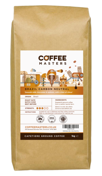 Cafetiere Ground Coffee - Brazil Carbon Neutral