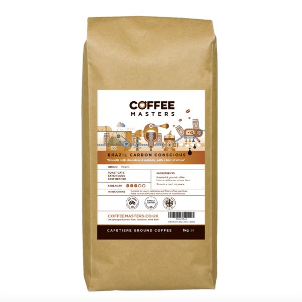 Cafetiere Ground Coffee - Brazil Carbon Conscious photo 1