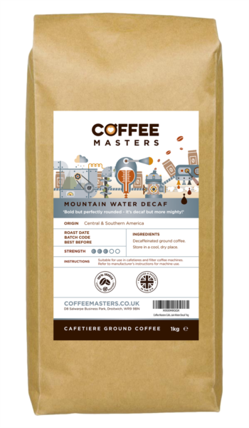 Cafetiere Ground Coffee - Mountain Water Decaf photo 1