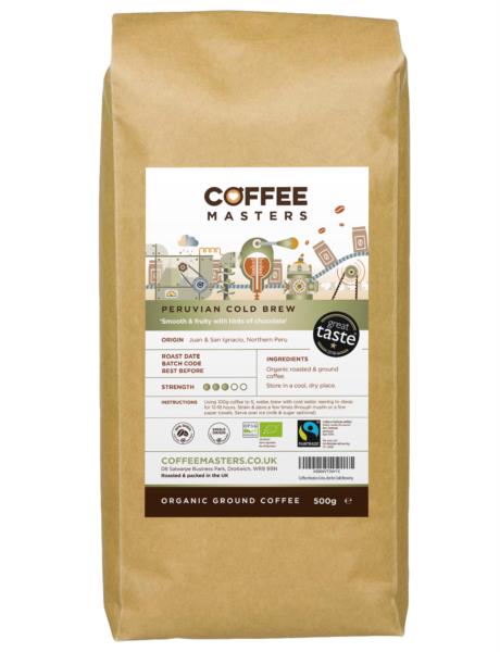 Cold Brew Ground Coffee - Peruvian Organic