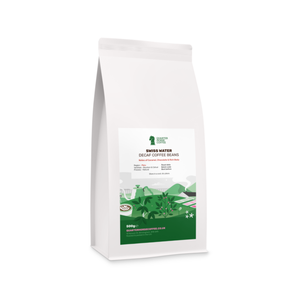 Quarter Horse Coffee - Swiss Water Decaf Ground Espresso 1x500g