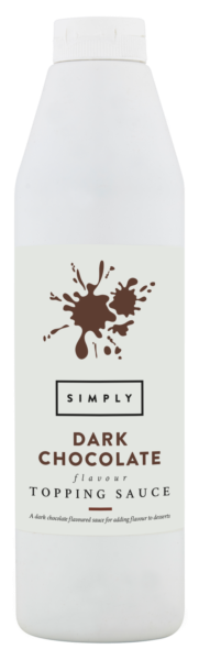 Simply Topping Sauce - Dark Chocolate 1kg photo 1