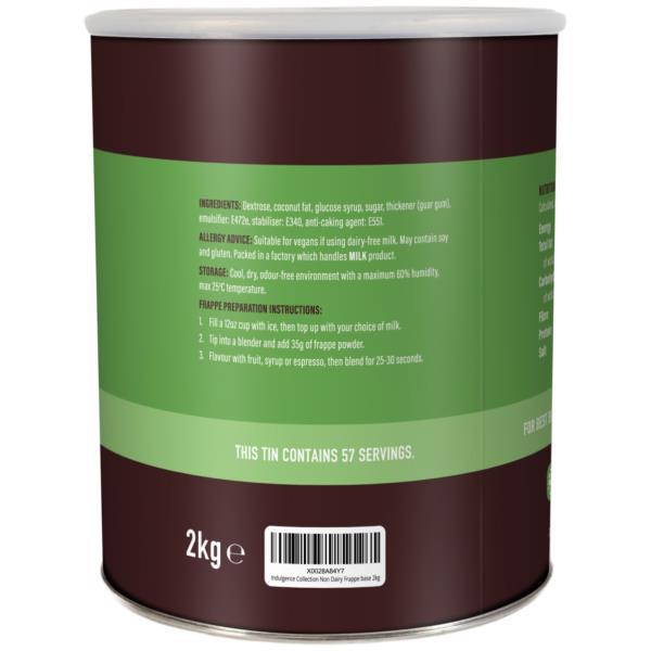 Indulgence Collection - Non Dairy Luxury Frappe Base (4x2kg) photo 2