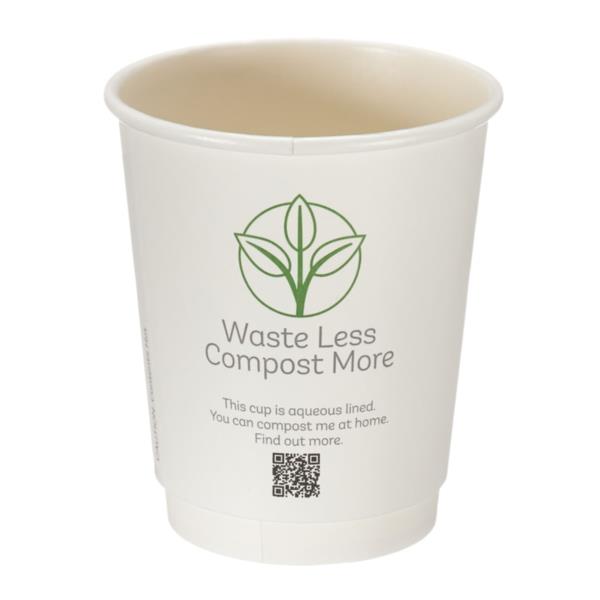 Home Compostable Double Wall cup 8oz