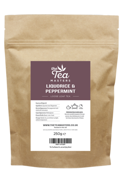 The Tea Masters Loose Leaf Tea - Liquorice & Peppermint (1x250g) photo 1