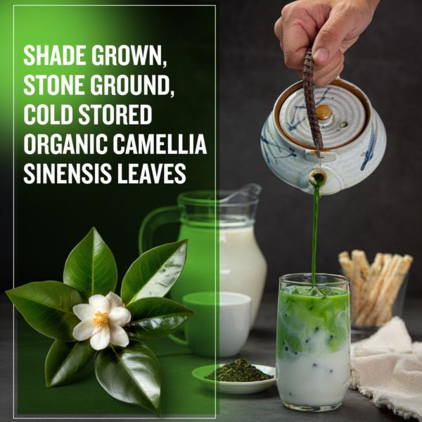 Tea Masters Organic Matcha Tea Powder photo 5
