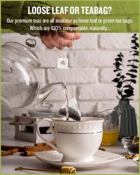 The Tea Masters Prism Teabags - Rooibos (Redbush) (1x50) photo 5