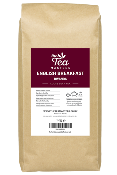 The Tea Masters Loose Leaf Tea - Breakfast Tea - Rwanda (1x1kg) photo 1