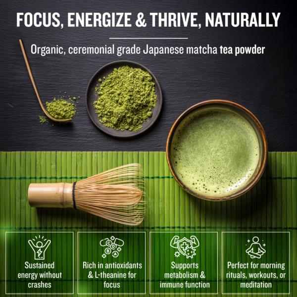 Tea Masters Organic Matcha Tea Powder photo 4
