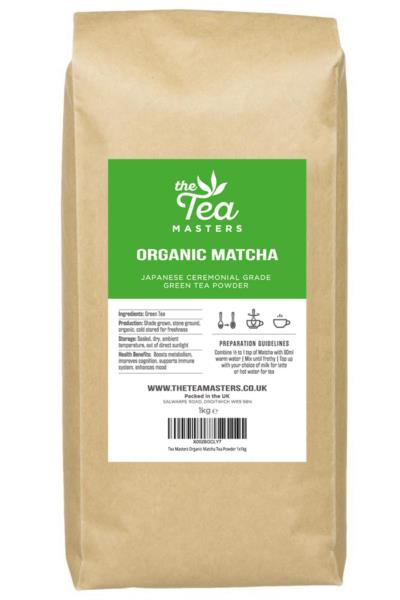 Tea Masters Organic Matcha Tea Powder