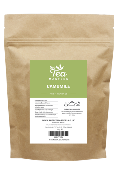 The Tea Masters Prism Teabags - Camomile (1x50) photo 1