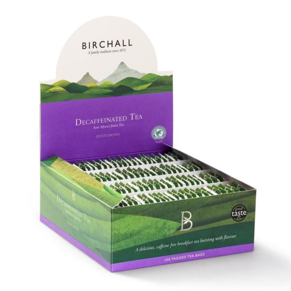 Birchall Tagged Teabags - Decaf Breakfast Tea (1x100)