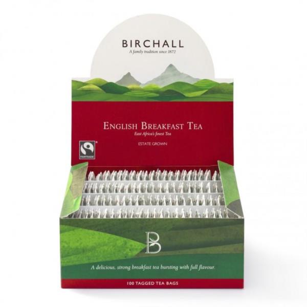 Birchall Tagged Teabags - English Breakfast (1x100)