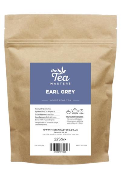 The Tea Masters Loose Leaf Tea - Earl Grey (1x225g)