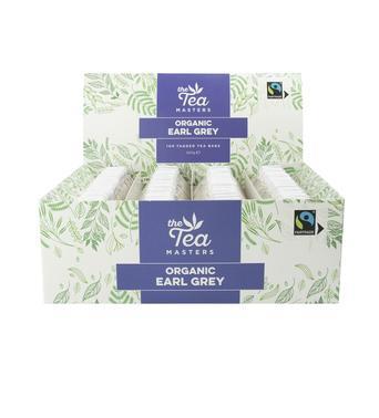 The Tea Masters Organic Tagged Teabags - Earl Grey Tea (1x100) photo 2