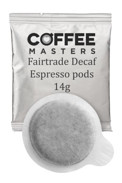 Coffee Masters - Decaf Espresso Pods (Fairtrade) (100x14g) photo 1