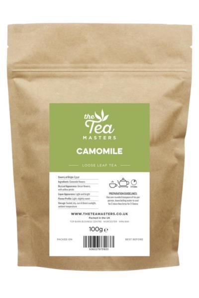 The Tea Masters Loose Leaf Tea - Camomile (1x100g)