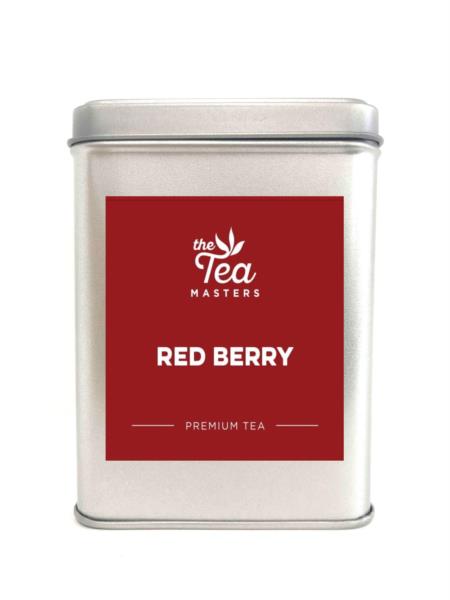 The Tea Masters Storage Tin - Red Berry