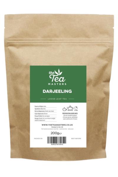 The Tea Masters Loose Leaf Tea - Darjeeling (1x200g)