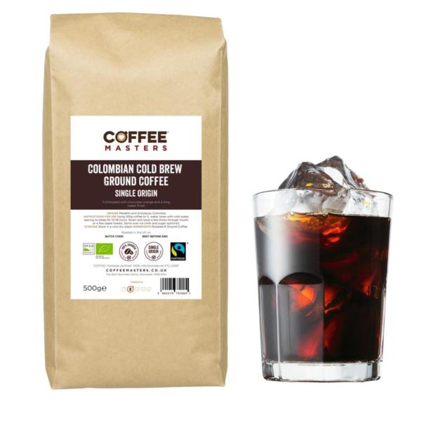 Coffee Masters - Colombian Cold Brew Ground Coffee (12x500g) photo 3