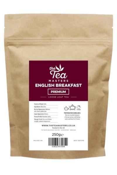 The Tea Masters Loose Leaf Tea - Breakfast Tea - Premium (1x250g)