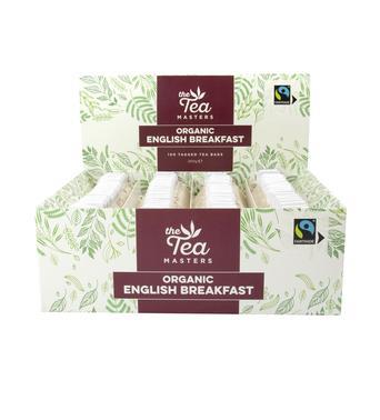 The Tea Masters Organic Tagged Teabags - English Breakfast (1x100) photo 2