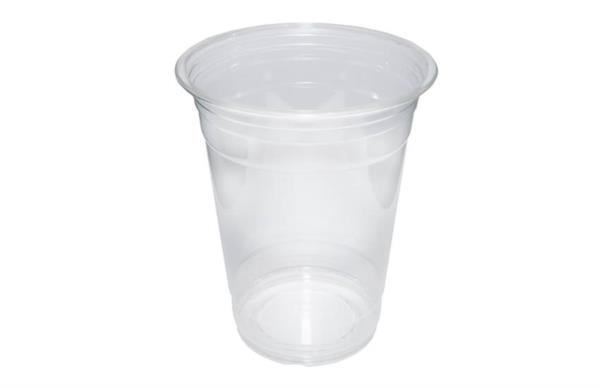 Disposable rPET Smoothie Cups 12oz (80% recycled) (1x50) photo 1
