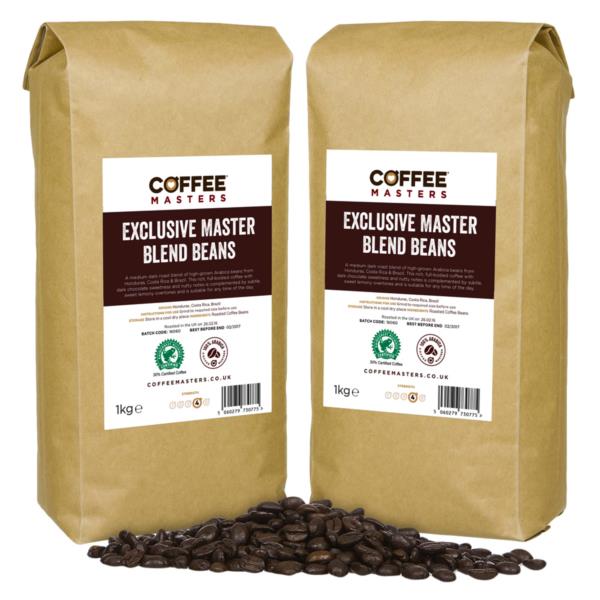 Coffee Masters - Exclusive Master Blend Coffee Beans (2x1kg)