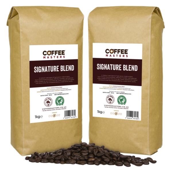Coffee Masters - Signature Blend Coffee Beans (2x1kg) photo 1
