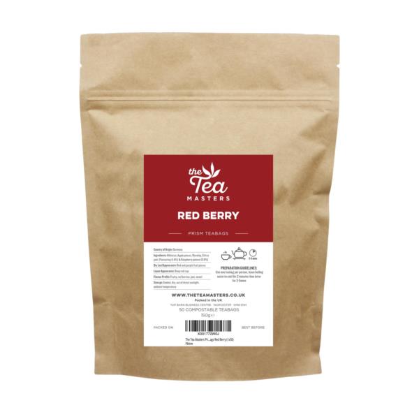The Tea Masters Prism Teabags - Red Berry (1x50) photo 1