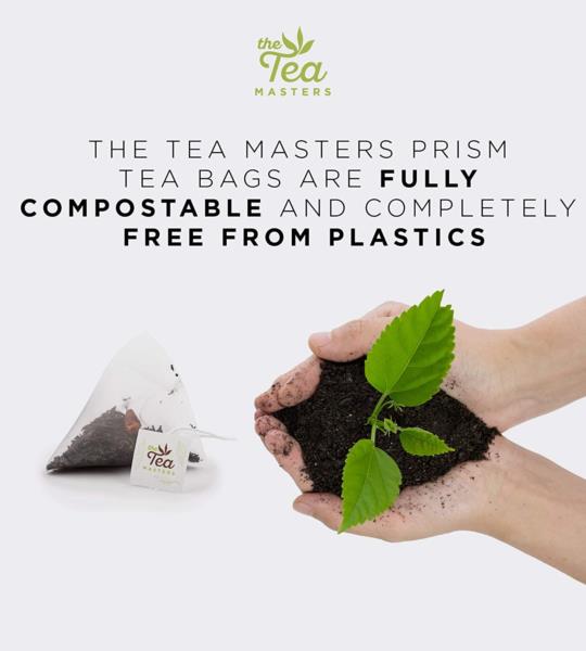 The Tea Masters Prism Teabags - Breakfast Tea - Premium (1x100) photo 7