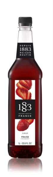 1883 Syrup - Strawberry (1x1L) photo 1