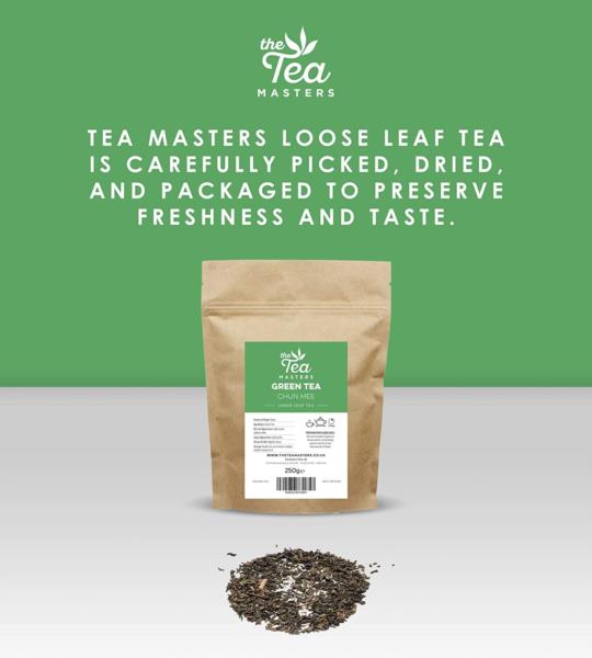 The Tea Masters Loose Leaf Tea - Green Tea - Chun Mee (1x250g) photo 8