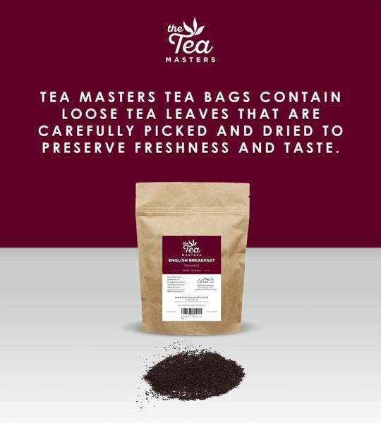 The Tea Masters Prism Teabags - Breakfast Tea - Rwanda (1x100) photo 4
