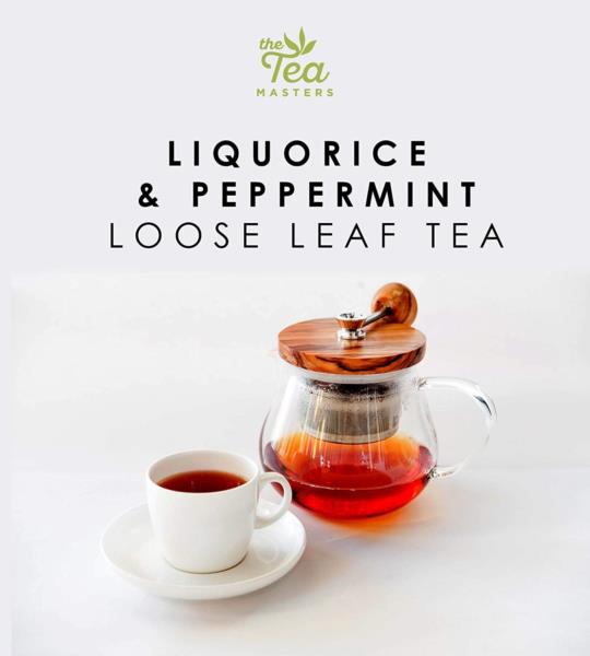 The Tea Masters Loose Leaf Tea - Liquorice & Peppermint (1x250g) photo 6